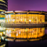 Esplanade Lakes Outside Night